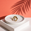 Anillo Corazón Dorado